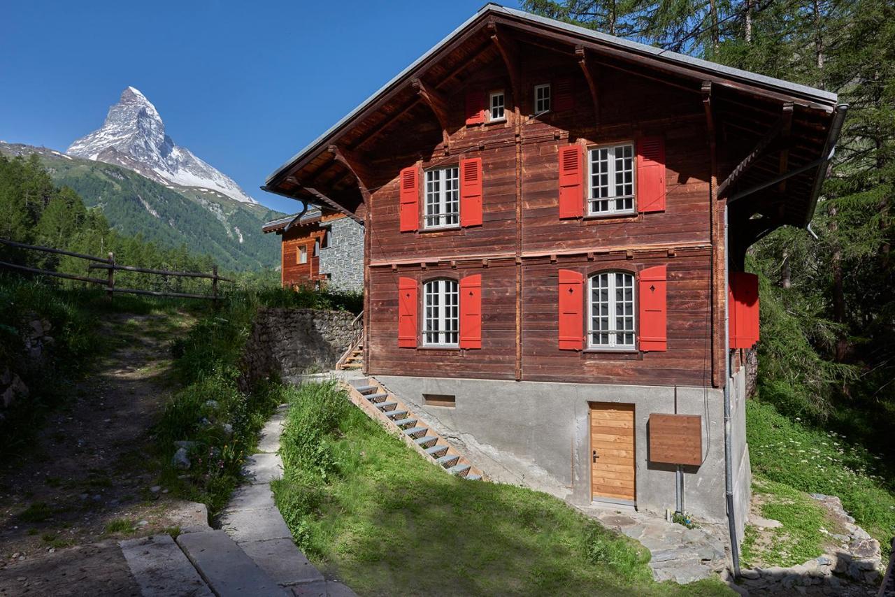 Chalet Turbina Zermatt Esterno foto
